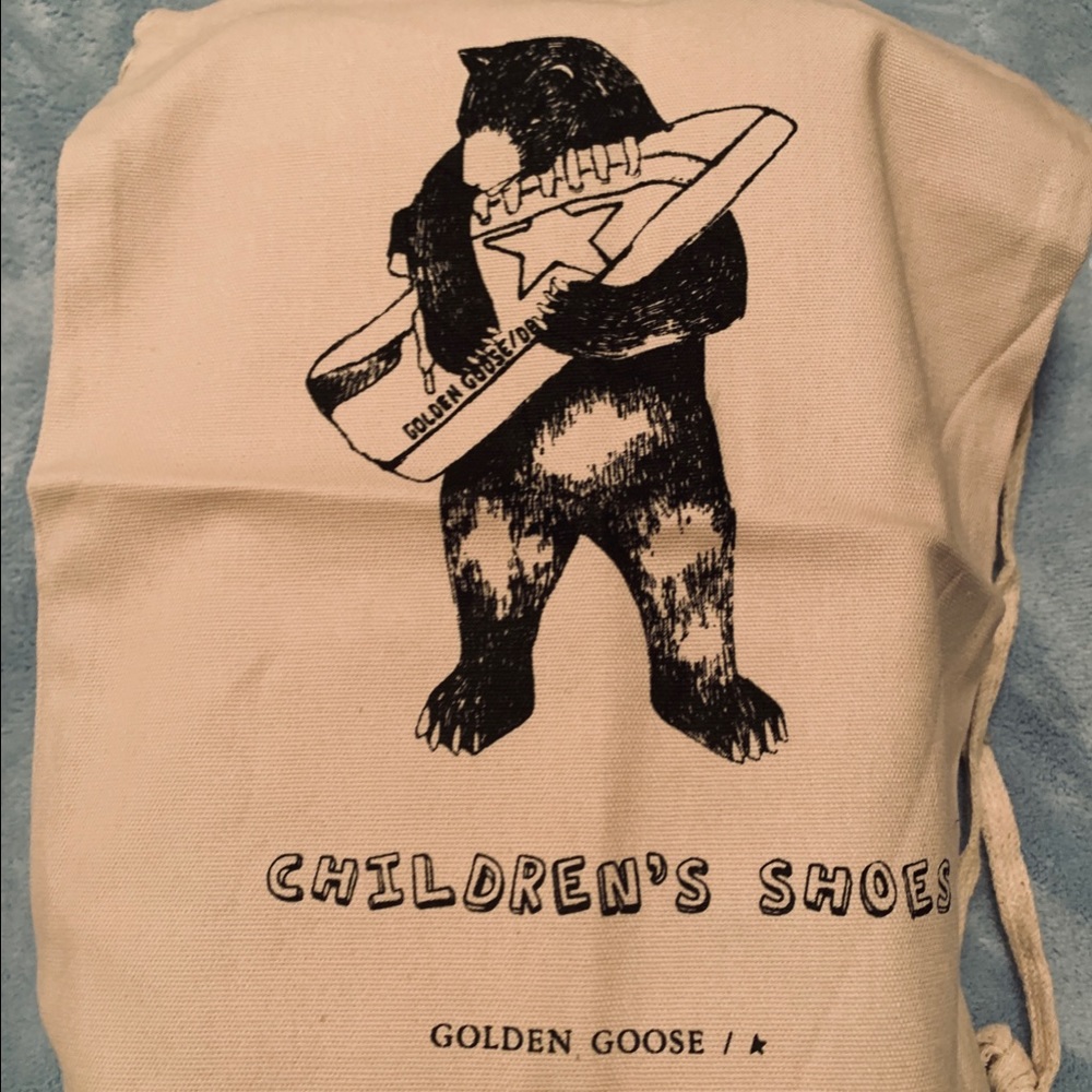 Golden Goose Superstar Sneakers Silver Glitter GIRL’S EU 29 NIB - Picture 6 of 9